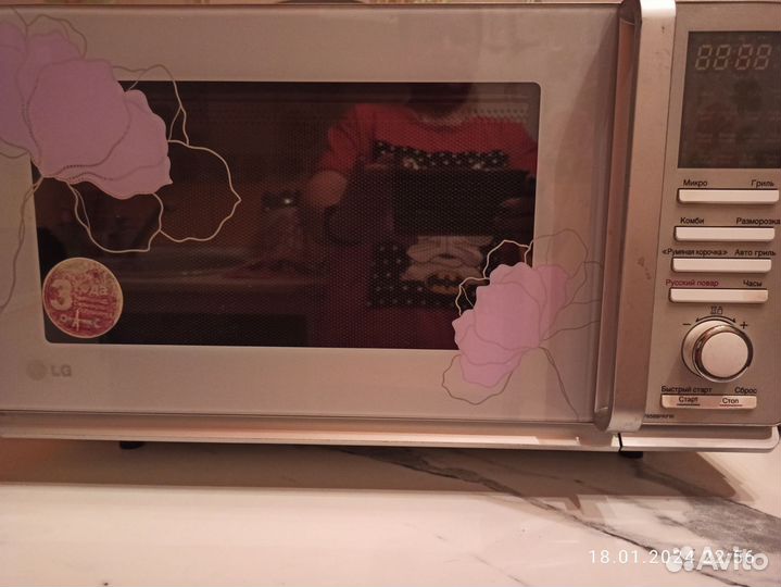 Микроволновая печь LG на запчасти