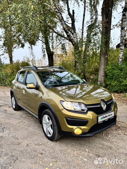 Renault Sandero Stepway 1.6 МТ, 2015, 120 300 км