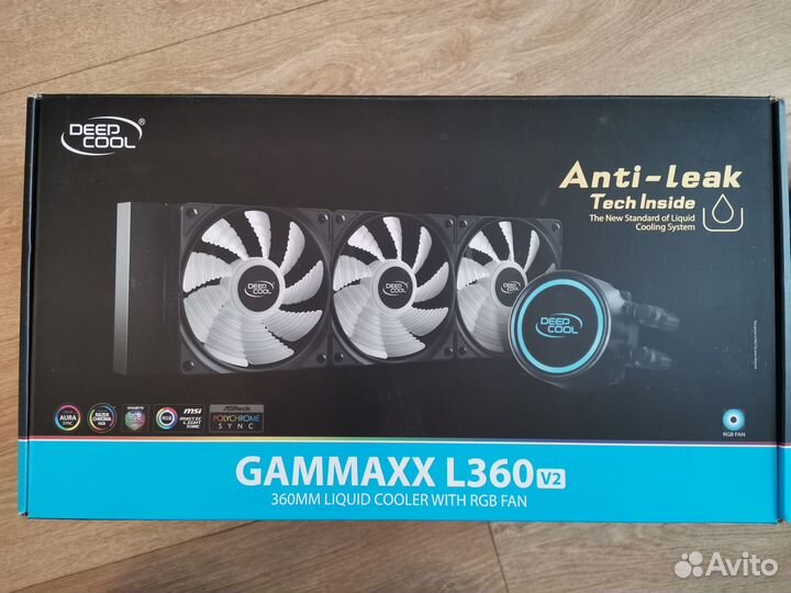 Водяное охлаждение Deepcool Gammax 360v2