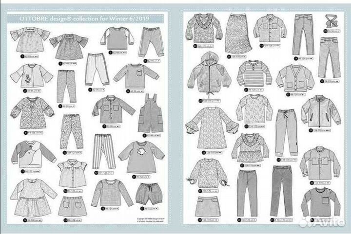 Журнал Оттобре/ Ottobre 6/2019