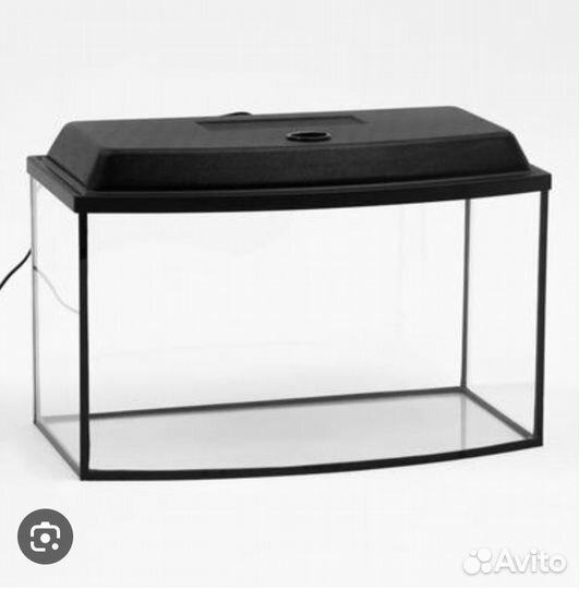 Аквариум 65 литров, бу 1 год