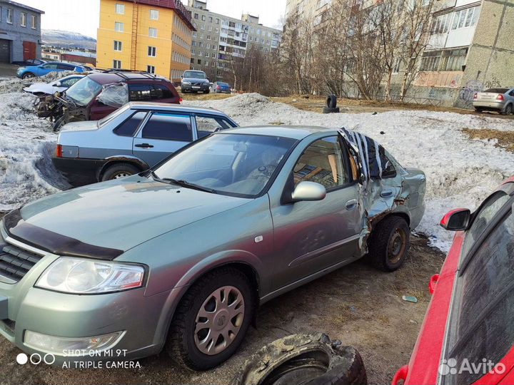 Ниссан Альмера Класик 1.6 МКПП в разборе