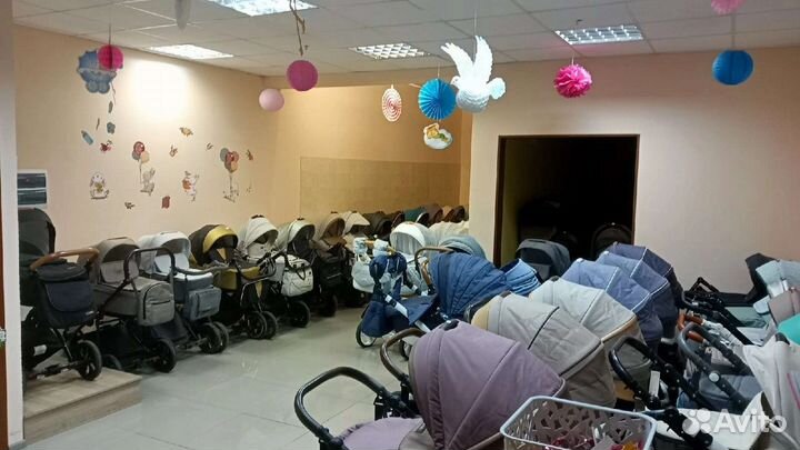 Коляска с чеком и гарантией