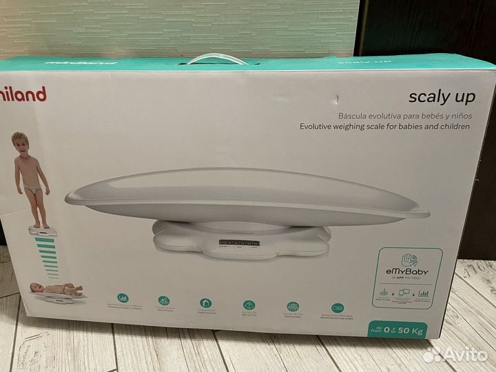 Электронные детские весы Miniland Scaly Up