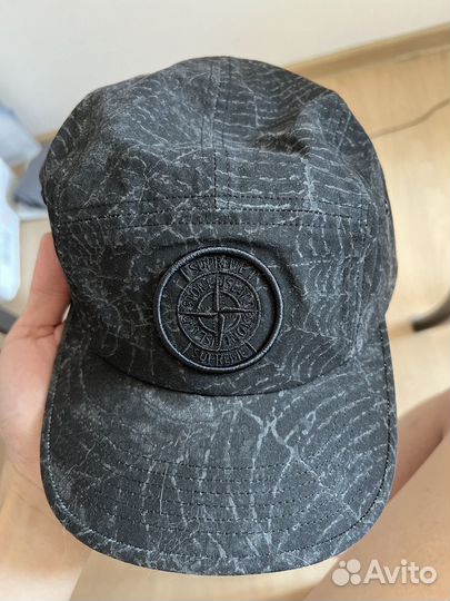 Supreme x Stone Island Camp Кепка (оригинал)
