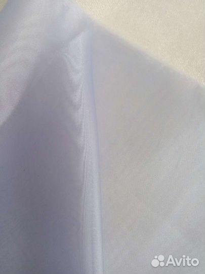 Органза (отрезы ткани) розового и голубого цветов