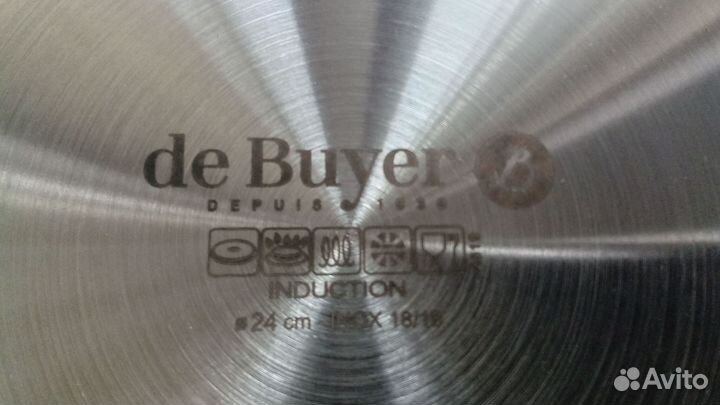 Сковорода De Buyer (Франция), 24 см, новая