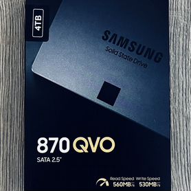 Samsung SSD 870 QVO 4TB MZ-77Q4T0BW