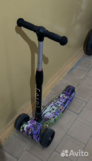 Детский самокат 3-колесный Corol L-316