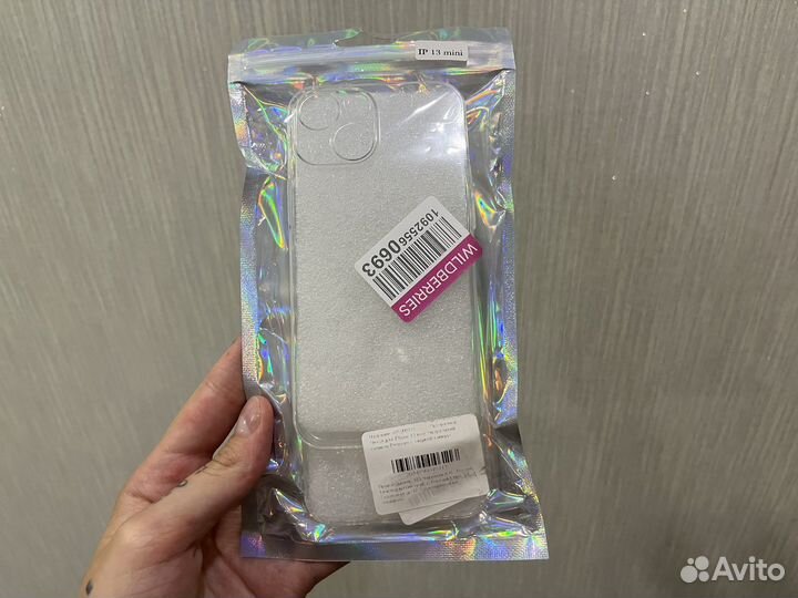 Чехол на айфон 13 мини, 2 штуки, новый