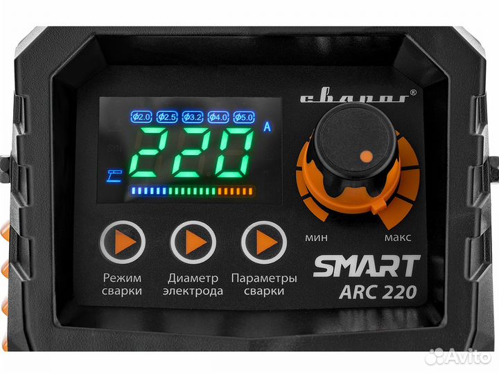 Сварочный инвертор MMA real smart ARC 220