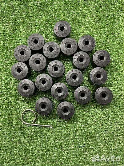 Колпачки для VW на болты/гайки колесные