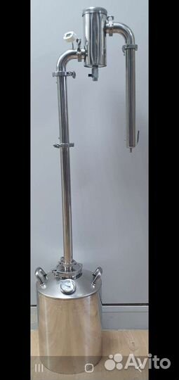 Дистиллятор колонна 20 л джин корзина 1.5 d