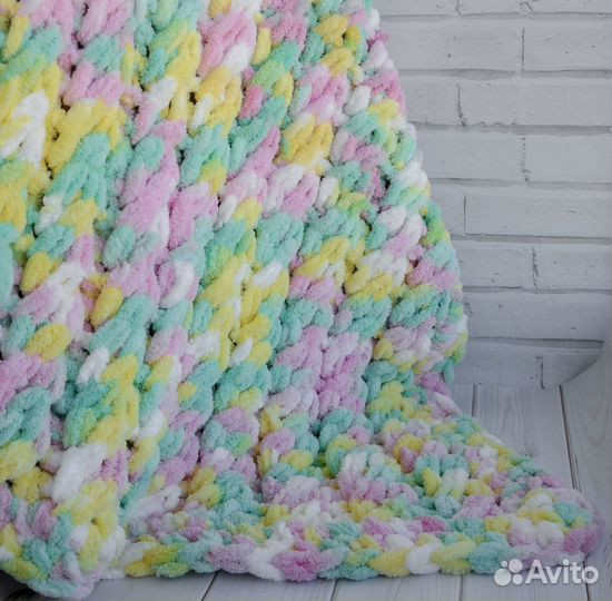 Плюшевый плед детский на заказ