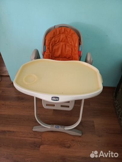 Стульчик для кормления chicco polly magic