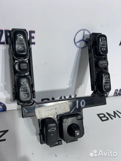 Блок кнопок стеклоподьемников mercedes w202 w210
