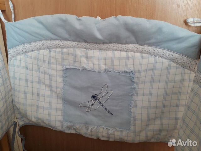 Бортики в детскую кроватку бу