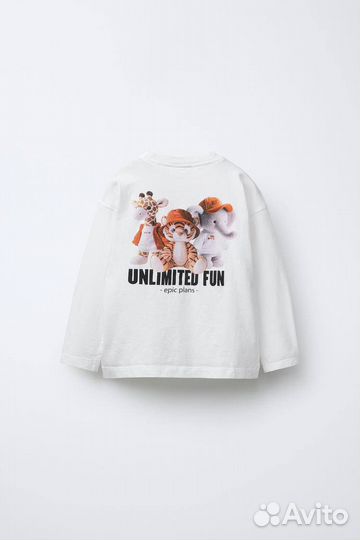 Лонгслив zara оригинал 98 104 110 116