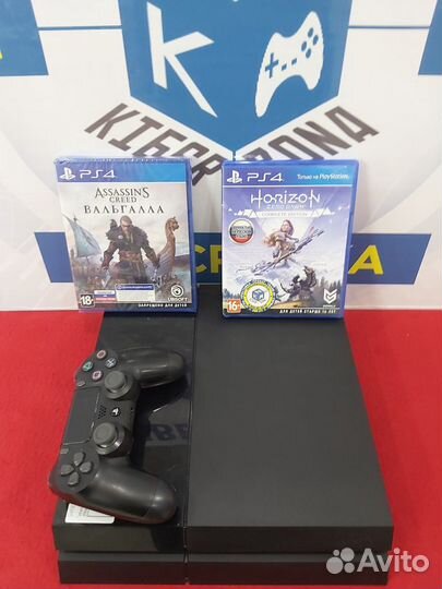 Sony PlayStation 4 +AC:Вальхалла + Horizon