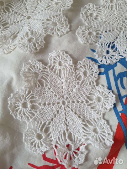 Салфетки вязаные крючком