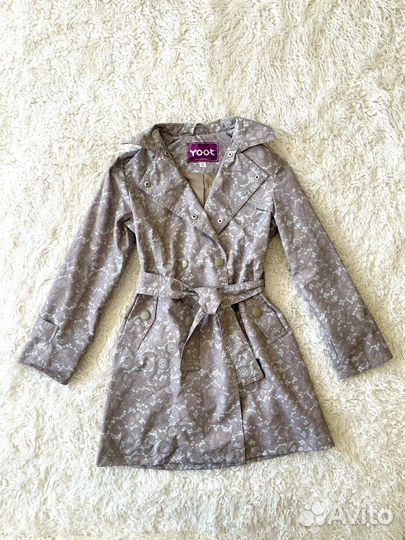 Плащ/тренч для девочки 146