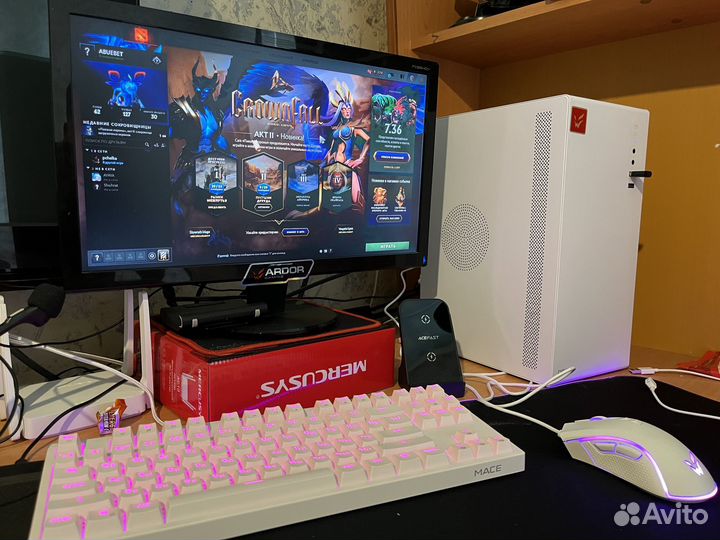 Игровой компьютер для CS2, dota 2, Танков