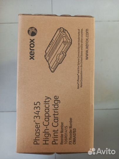 Картриджи Xerox 106r01415