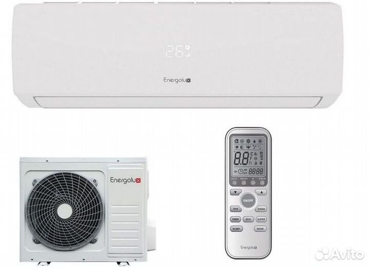 Сплит система с установкой