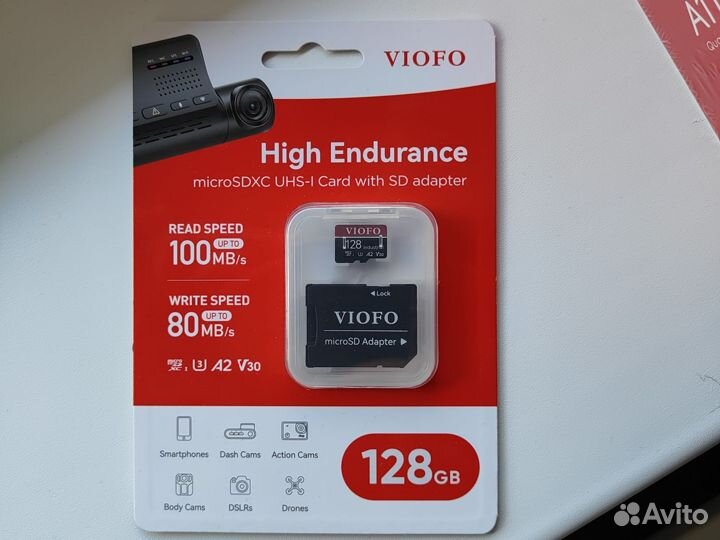 Видеорегистратор viofo A119 mini 2 + карта