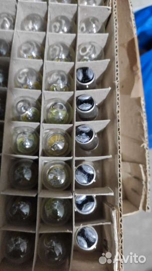 Лампы авиационные разные. цоколи к ним. для киноап