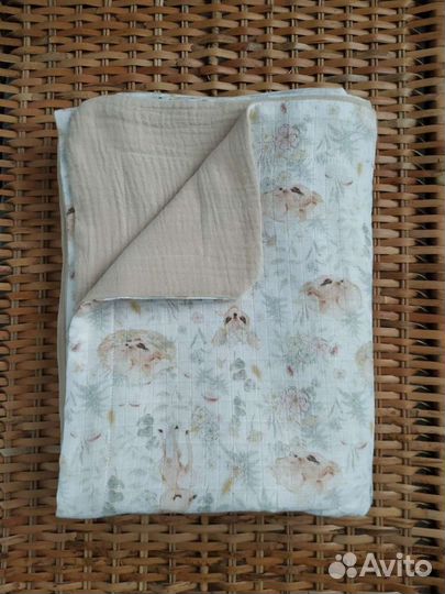 Муслиновый плед