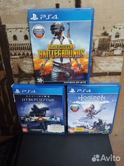 Sony playstation 4 pro 1tb с играми