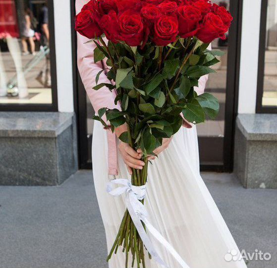 Цветы. букеты 25 51 101 201 Роза