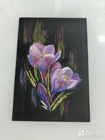 Картина пастелью