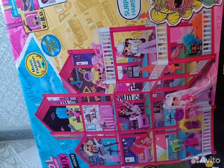 Домик для куклы лол