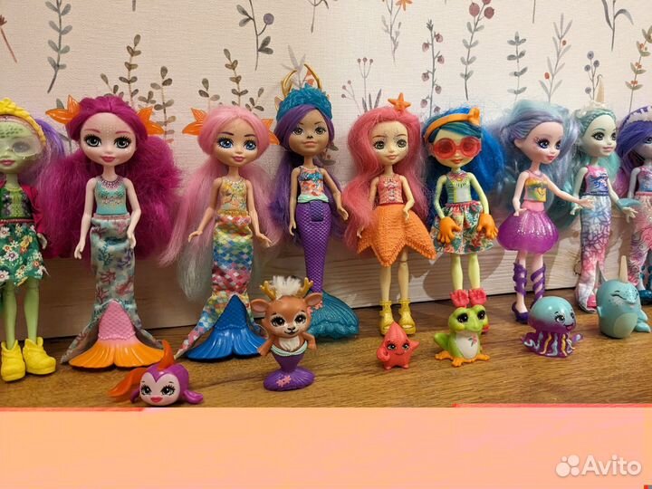 Морская серия кукол Энчантималс