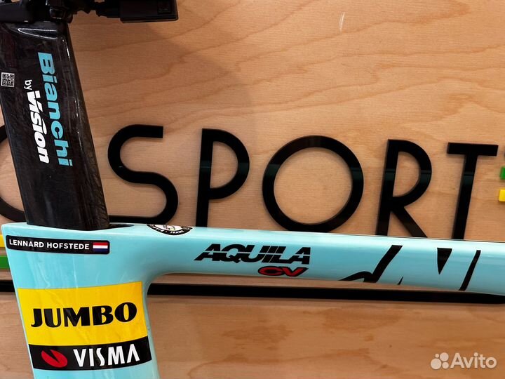 Тт / триатлон велосипед Bianchi Aquila CV (р-р М)