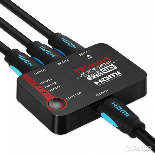 Hdmi переключатель 3 порта