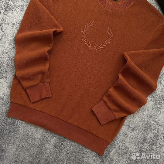 Флисовый свитшот Fred Perry оригинал