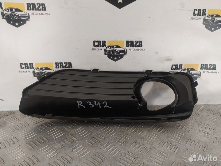 Накладка переднего бампера нижняя левая L BMW 1