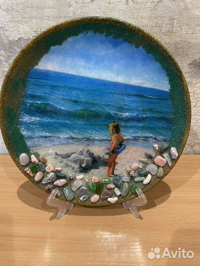 Тарелка декоративная ручная работа и не только