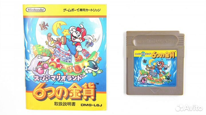 Super Mario Land 2: 6 Golden Coins для Nintendo Ga