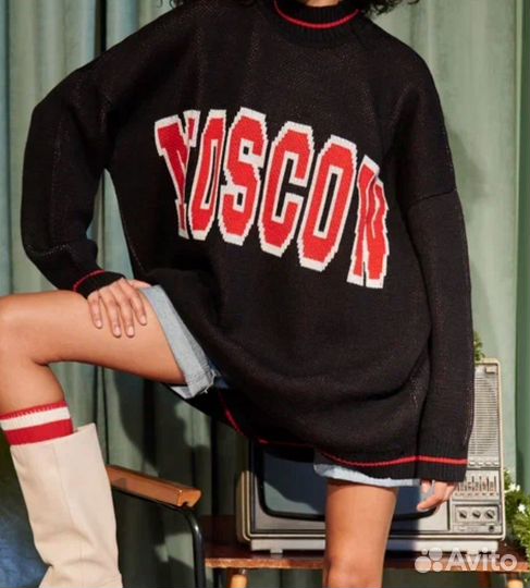 Свитер оверсайз mukhastore