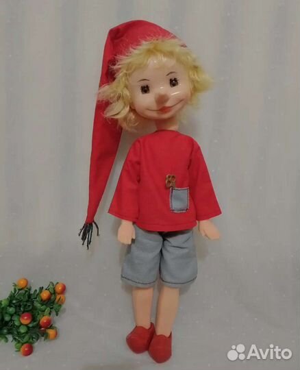 Кукла СССР туфли, кукла СССР Буратино