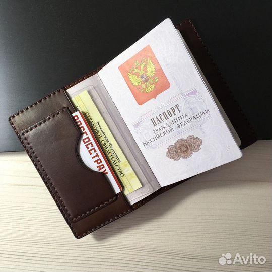 Обложка на паспорт. Ручная работа