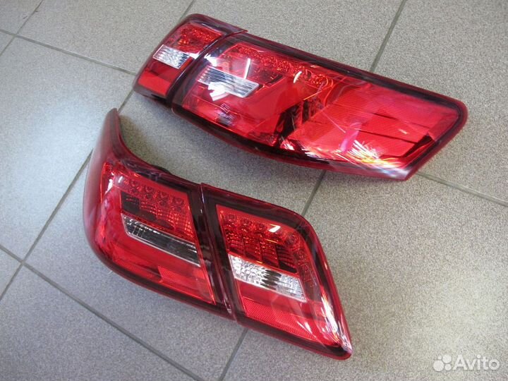 Camry 40/45 Стоп сигналы стиль Lexus белые B3CD1