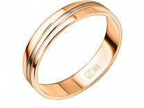 Золотое обручальное 585 кольцо 5 мм, 3.45 гр