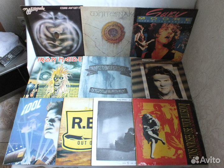 Западный рок 70-80х из коллекции LP