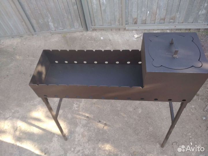 Мангал с подказанником на 6 литров