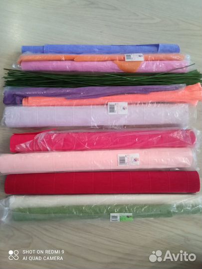 Продам гофрированную бумагу